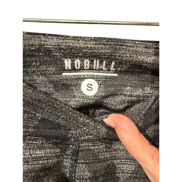 Nobull Womens Camo Print Athletic Leggings Black/Grey Size S - Picture 5 of 5